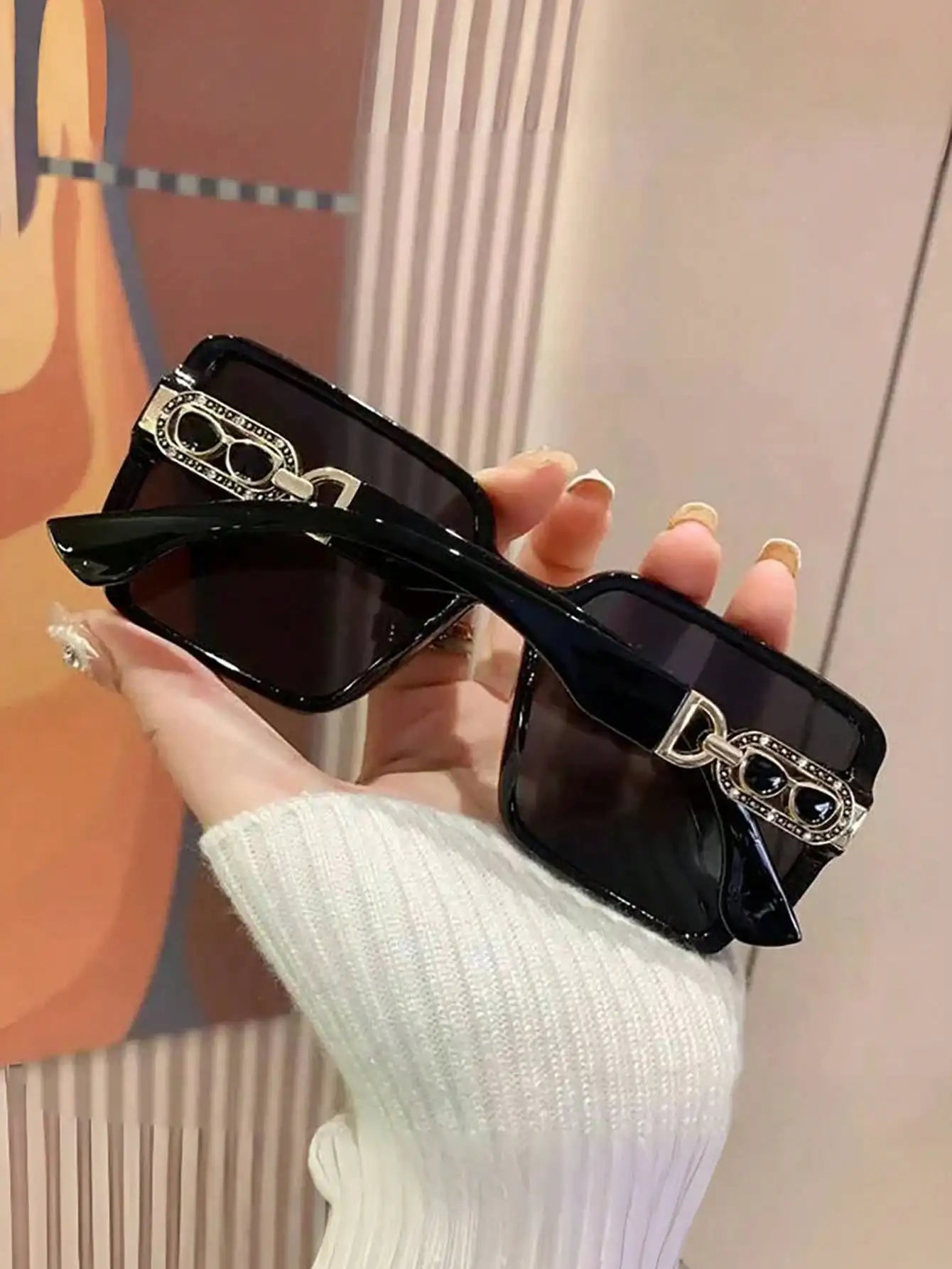 Luxury Square Frame Sunglasses for Women | UV400