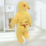Pokemon Costume 0-5 Y Baby Snorlax Romper Anime Cosplay Kigurumi Cute Pajama Boys Girls Onesie Halloween Clothes