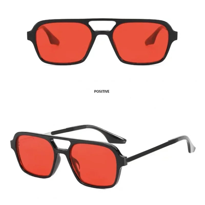 Square Frame Sunglasses – UV400 Protection, Unisex