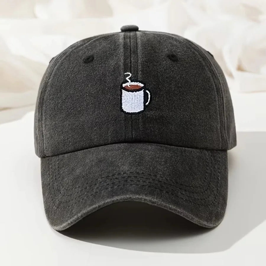 Retro Washed Embroidered Baseball Cap | Unisex