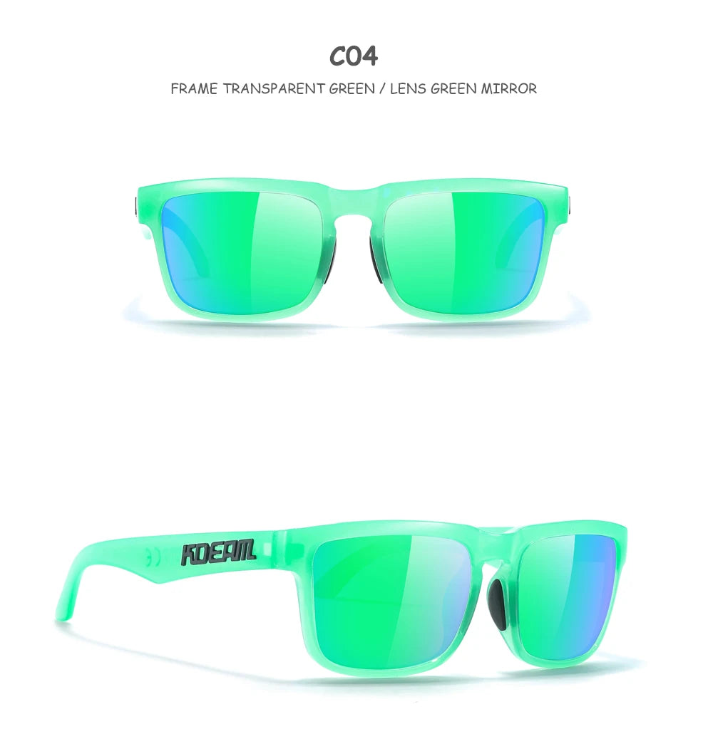 KDEAM For Young Age Small Size Polarized Sunglasses Reduce Glare and Enhance Clarity for Outdoor Sport Youthful Sun Glasses TR90