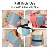 Upgraded Hello Face L7 Large Red Light Therapy Mat 792pcs LEDs 660 & 850nm Infrared Light Therapy Pad For Full Body Pain Relief