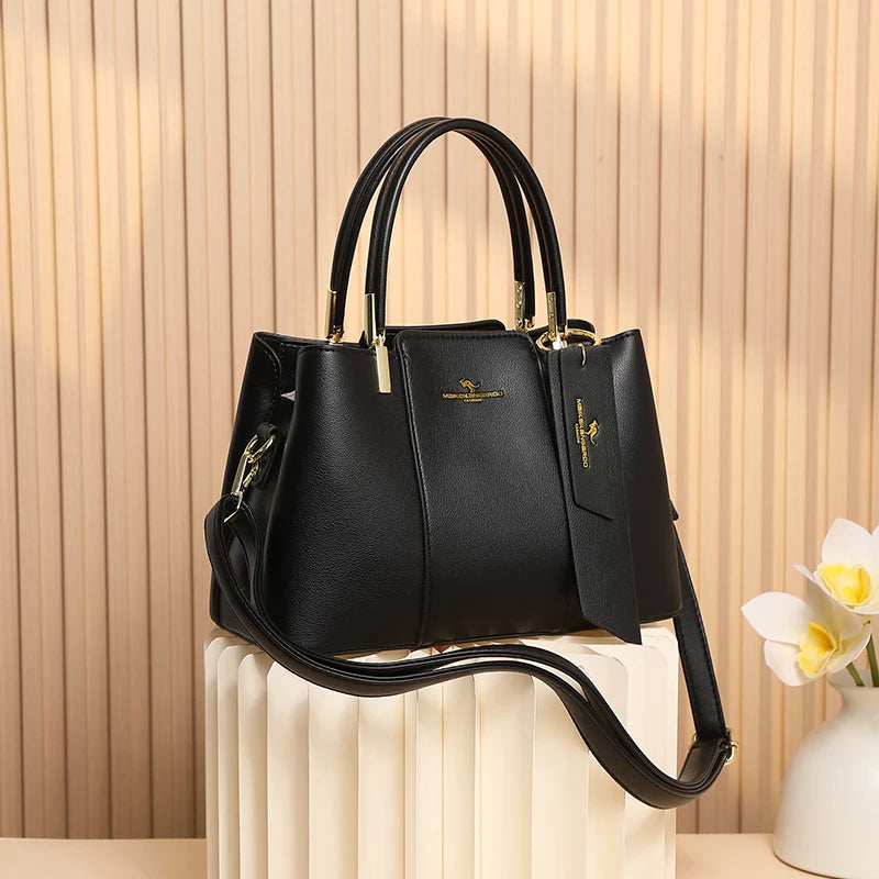 Luxury Print Leather Crossbody & Shoulder Bag