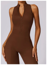 V-Back Athletic Yoga Jumpsuit