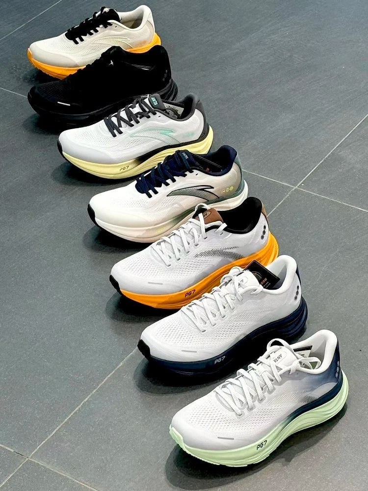 Travel Step 2 Men's Running Shoes Lightweight Sporty Bounce Shock Absorption Fall Collection EVA Outsole Breathable Mesh