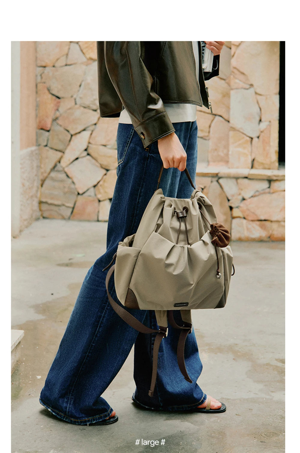 LA FESTIN Original Brand Backpack 2025 New Travel Bags for Woman Casual Tote Bags Large Capacity School Bag Shoulder Bag