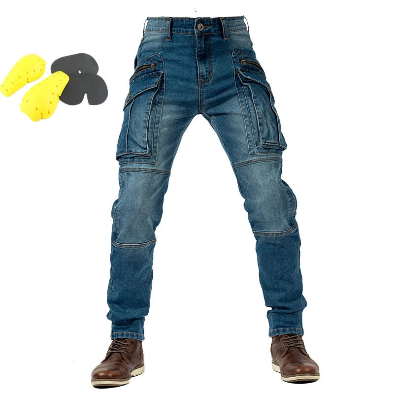 Men’s Straight-Leg Stretch Cargo Jeans