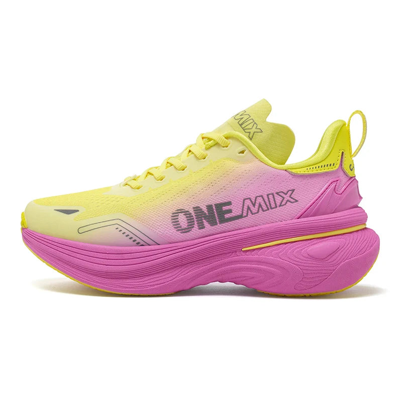 ONEMIX New Jogging Running Shoes Women and Men Light Sneakers Road Shoes Wear-resistant Fashion Sports Shoes Fitness