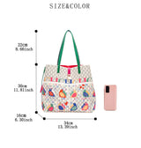 Women's Work 2024 Seasons New Leisure Personalized Tote Bag Fashion Underarm Bag Retro Large Capacity Shoulder Bag