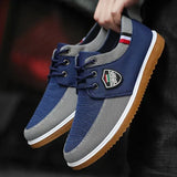 Best Selling Men's casual shoes Vulcanized Work loafers Mesh Lightweight Man sports shoes Canvas Shoes for Men