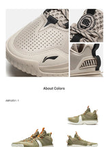 Li-Ning Men's BAD5 STORM 2024 WNTR Outdoor Basketball Shoes LIGHT FOAM PLUS Cushion TUFF OS Wearable LiNing Sneakers ABFU051