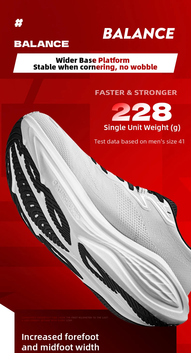 QIAODAN LEILI Men's Cushioned Running Shoes