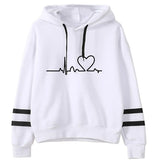 Womens Tracksuit Casual Stripe Versatile Sweatshirt Black Sweatpants Loose Print High Quality Outfits Single Piece Hoodies Pants