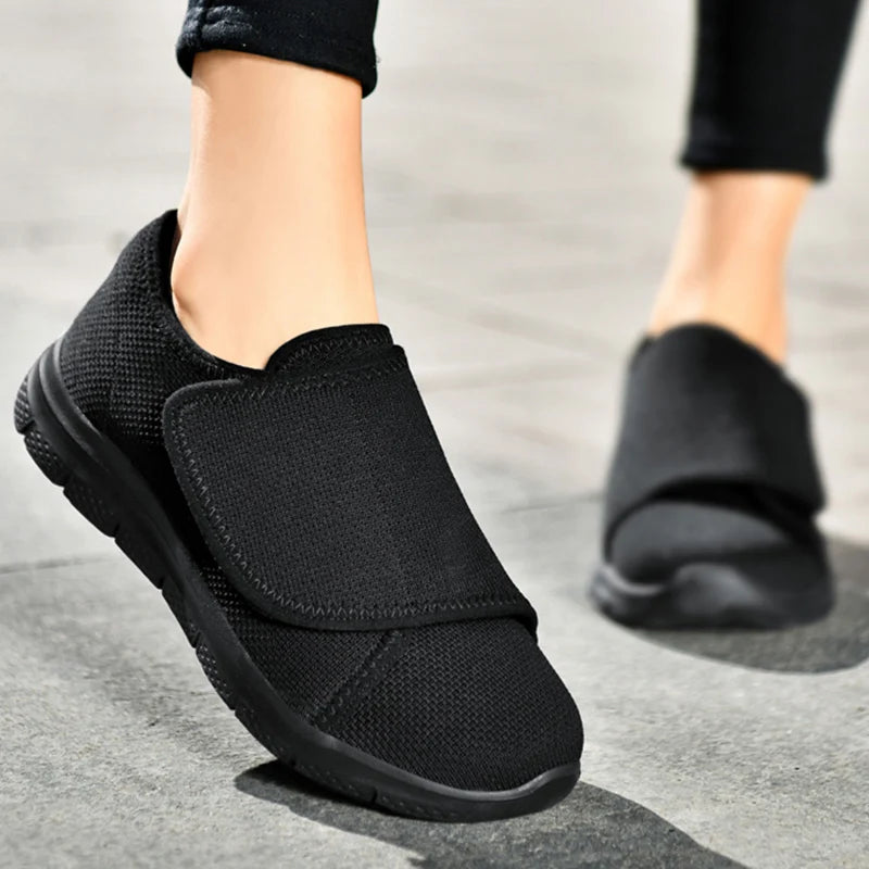 Wide-Fit Orthopedic Comfort Flats for Women