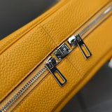 Genuine Leather Handbag Top Layer Leather Advanced Feeling 2025 New Model Fashion High-Capacity Woman