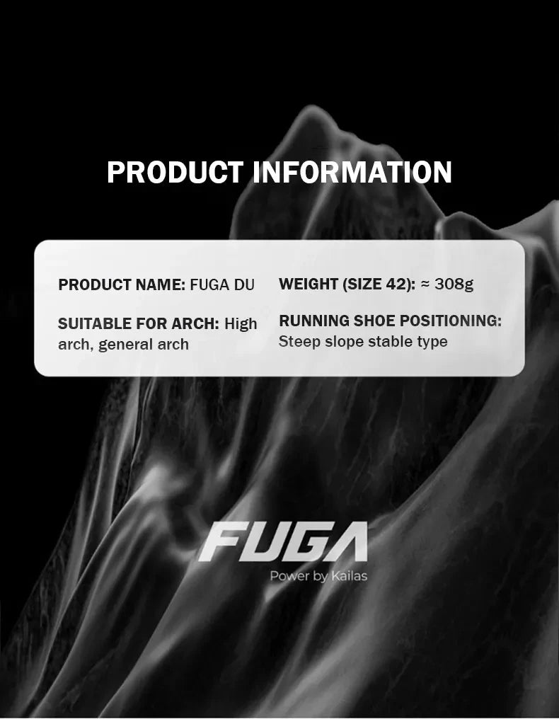 KAILAS FUGA DU Trail Running Shoes Men's Sandproof Powerful Grip Anti-slip Outdoor Breathable Sneakers Athletic Shoes KS2413111