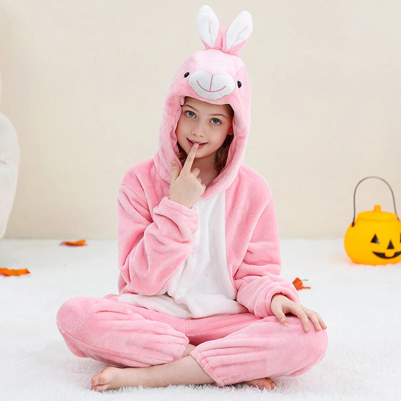 Kids' Capybara Flannel Onesie