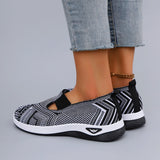 Spring New Women's Casual Sports Shoes Comfortable, Breathable, Lightweight, Wear Resistant Lazy Shoes, Soft Soled Flat Shoes
