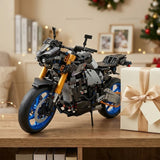 1478pcs Technology Racing Motorcycle Building Blocks Set Fast Speed Bike Small Particle Model DIY Toy for Adult Collectible Gift