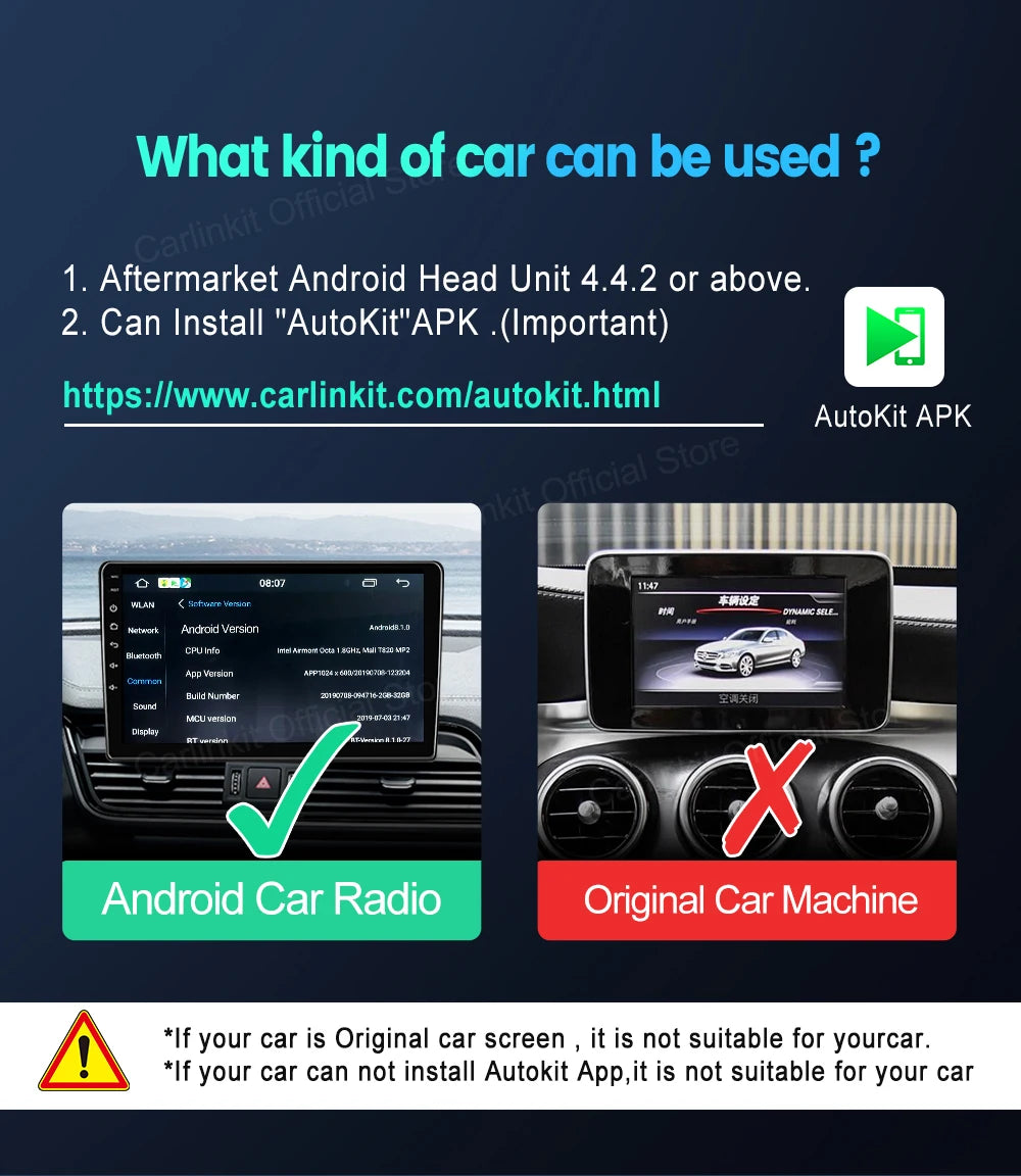 CarlinKit Wireless CarPlay & Android Auto Adapter