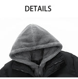 Men's Heavyweight Hooded Puffer Jacket | Plus Size