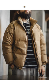 Men's Premium White Duck Down Winter Jacket