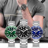 ADDIESDIVE Men's Diver's Watches 1000m Sapphire Glass Super Luminous Calendar 8215 Automatic Mechanical Wristwatch Luxury Watch