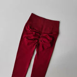 High-Waist Seamless Yoga Leggings – USA-Made Push-Up Fitness & Gym Tights