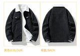 Men's Corduroy Fleece Jacket – Warm Winter Coat