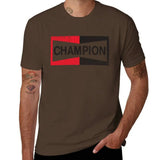 Men’s Champion Spark Plug Retro Distressed Emblem Tee