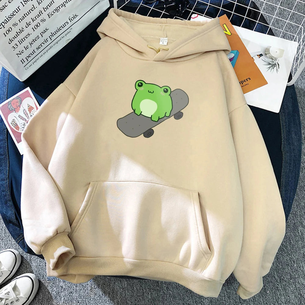 Frog Respect Skateboard Hoodie