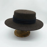 Wool Felt Fedora & Boater Hat – Wide Brim, Unisex