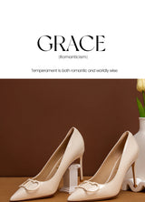 CHCH Women's Pointed Toe Ankle Strap Platform Heels