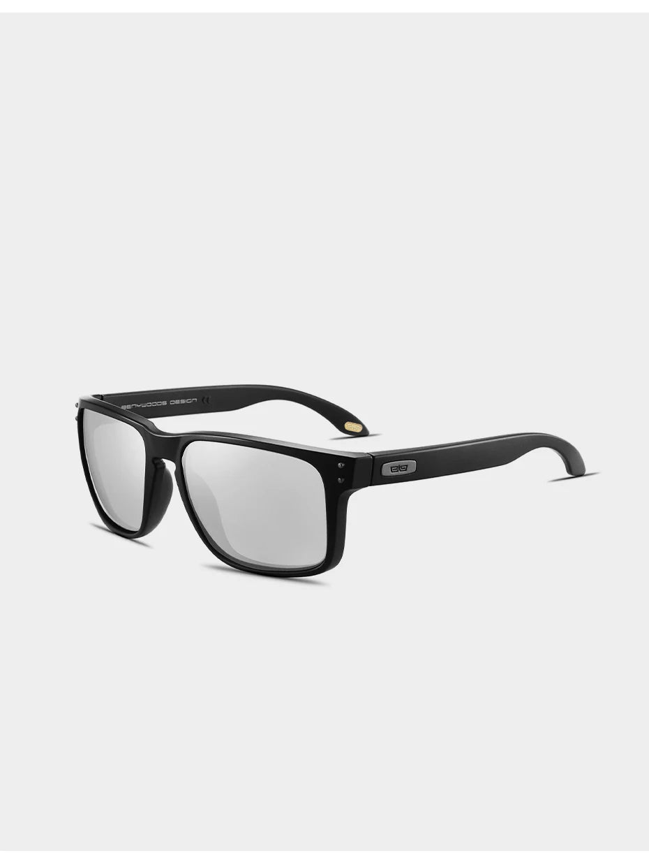 CAPONI Men's Polarized Photochromic Square Sunglasses