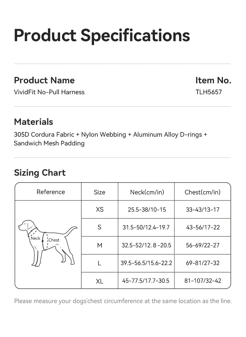 Truelove Premium Anti-Pull Dog Harness | TLH5657