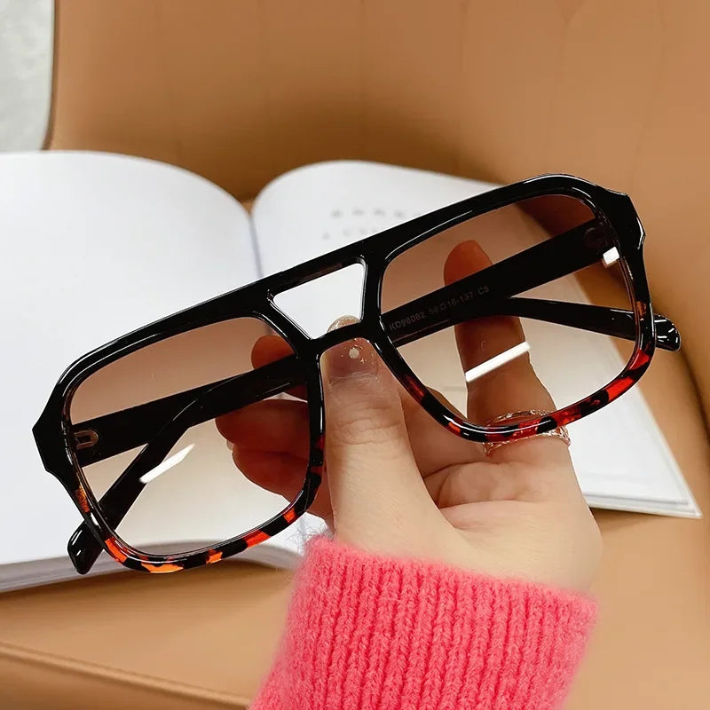 Square Frame Sunglasses – UV400 Protection, Unisex