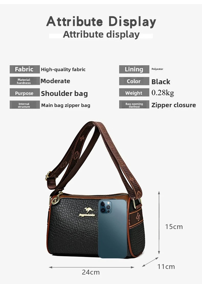 Women's Soft Leather Pillow Bag, Stylish Versatile Large Capacity Handbag Shoulder Crossbody Bag for Women Daily, Work, Outings