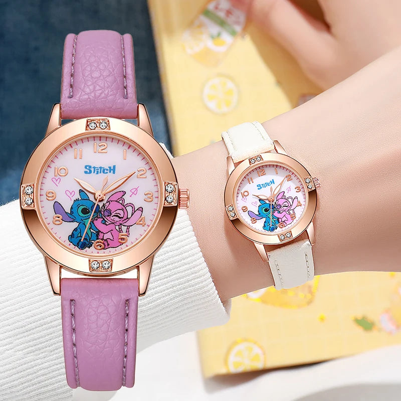 Disney Stitch Kids' Watch: Sparkle & Style for Little Fans