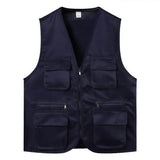 Men's Multi-Pocket Safari Vest – Lightweight All-Season Outerwear