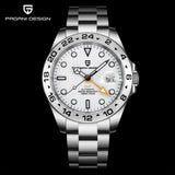 PAGANI DESIGN Vintage 42MM GMT Men's Watch PD1682 Automatic Mechanical Timepiece Sapphire Stainless Steel 100M Waterproof Retro