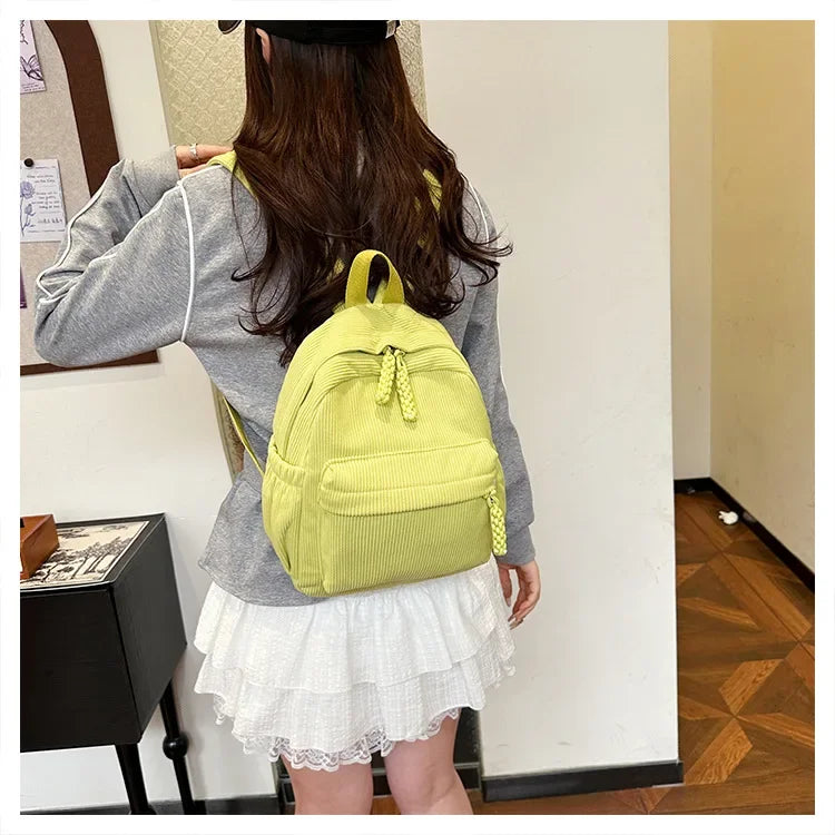 Fashion Travel Girl Book Bag Large Capacity Student Backpack College School Bag Women Backpacks for Commuting bolsa feminina