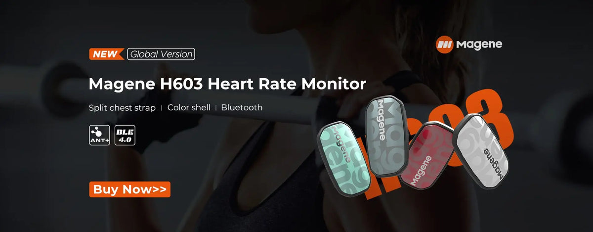 Magene H803 Heart Rate Armband | Dual-Mode ANT+ & Bluetooth