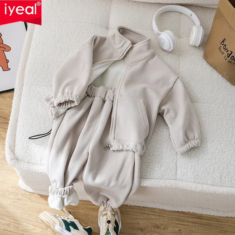 Kids' Winter Fleece 2-Piece Sport Suit
