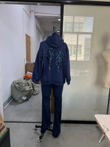 Women's Sequined Wing Hoodie