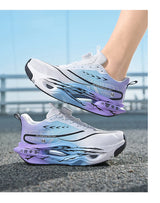 LETCOMFIT Unisex Breathable Running Sneakers — Wide Fit, Cushioned, Anti-Odor