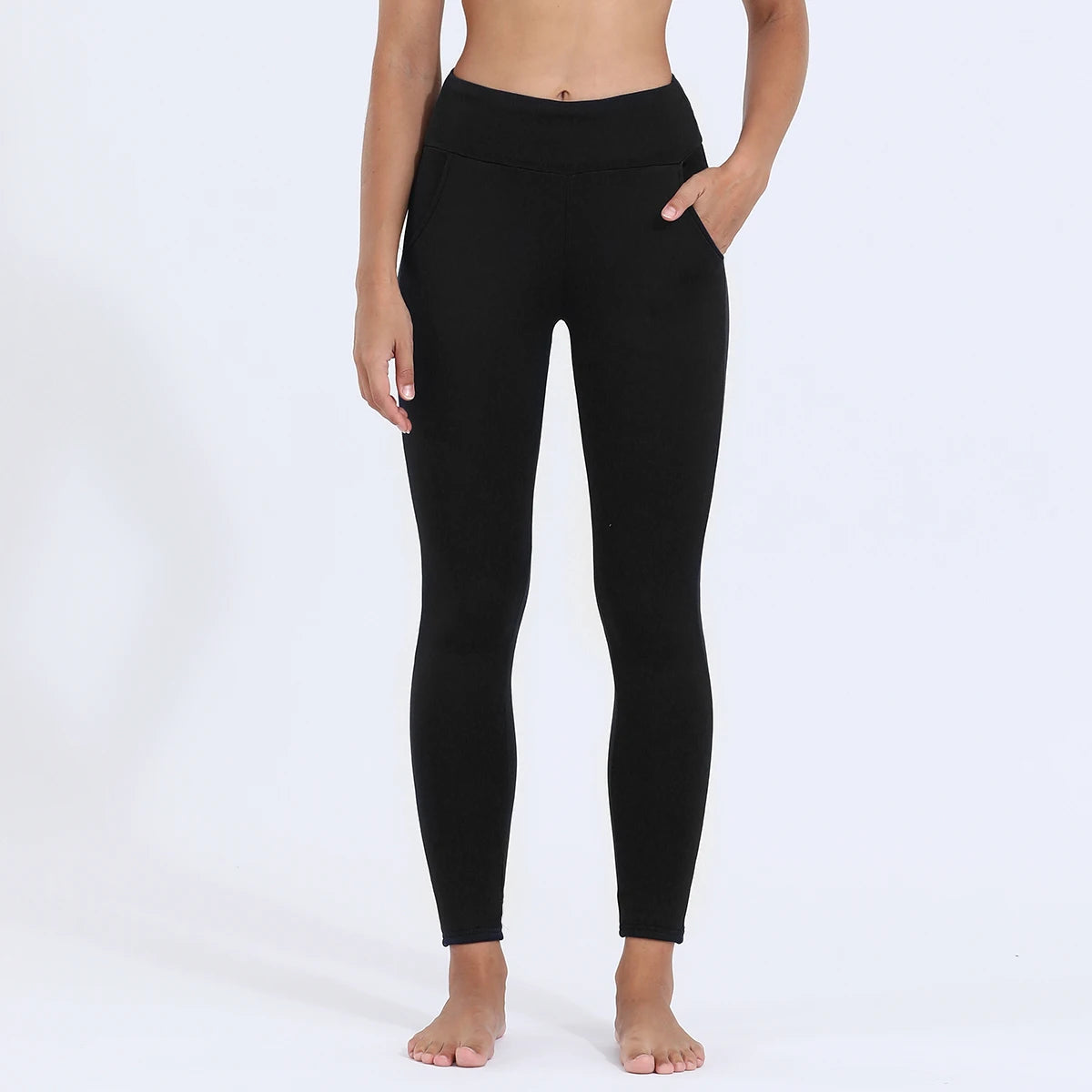 Women’s Fleece-Lined Thermal Yoga Pants