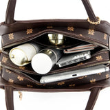 Luxury Handbag Fashion Print Large Capacity Soft Leather Women Shoulder Crossbody Bag Leisure Designer Ladies Purses and Handbag