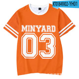 Cosplay The Foxhole Court Palmetto State Foxes Lacrosse Jersey WILDS MINYARD JOSTEN Short Sleeve T Shirt for Men Boy Oversized