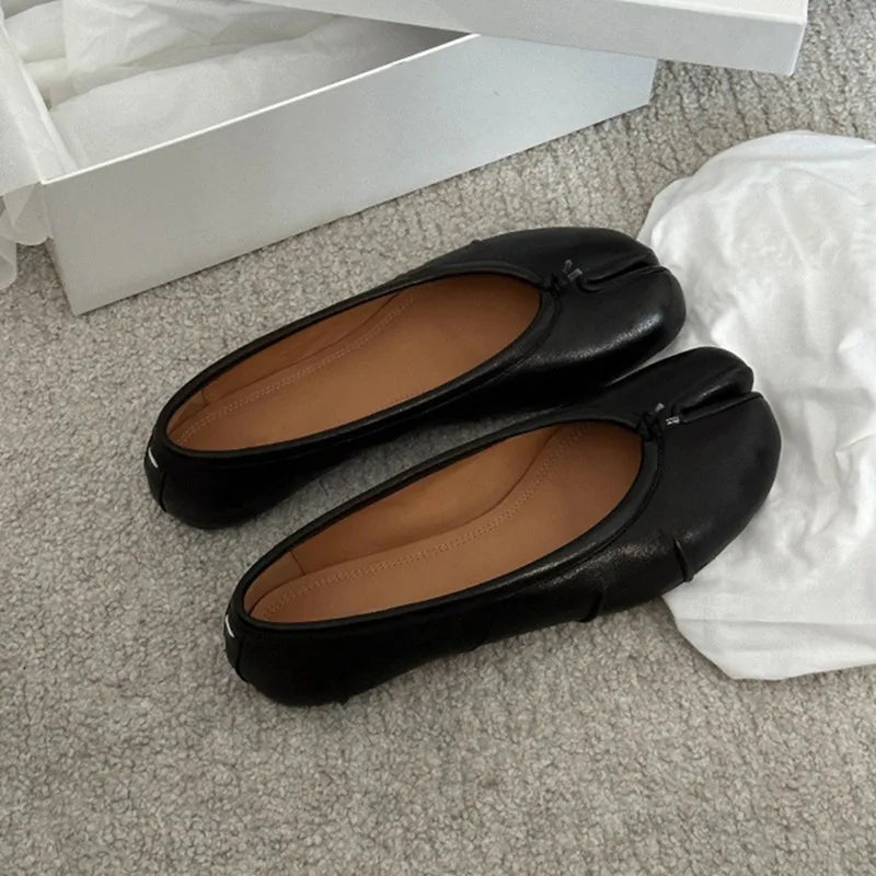 Split Toe Ballet Flats | Tabi Loafers for Women