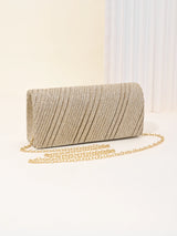Simple And Elegant Glitter Evening Bag Clutch Purses for Women Ladies Sparkling Party Handbag Wedding Bag